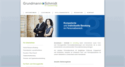 Desktop Screenshot of grundmann-schmidt.de