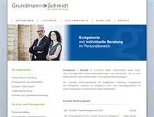 Tablet Screenshot of grundmann-schmidt.de